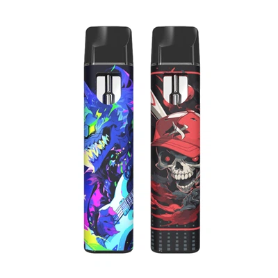 2024 Beliebtester 4ml 2-Kammer CBD THC HHC Einweg-Vape-Destillat-Vape-Pen