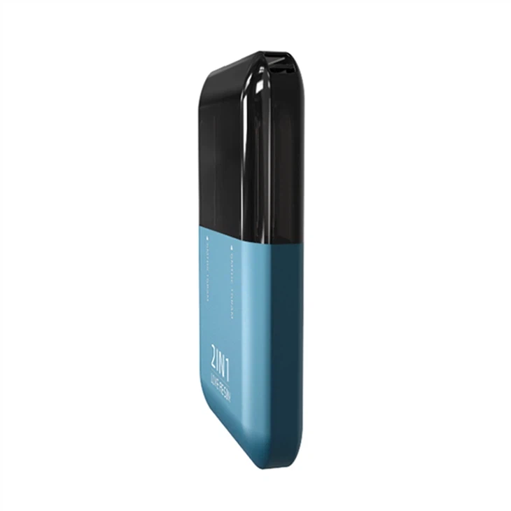 Texas CBD-Gerät Großhandel 2 ml+2ml Slim Vape Einwegstift Dual Chamber Vape