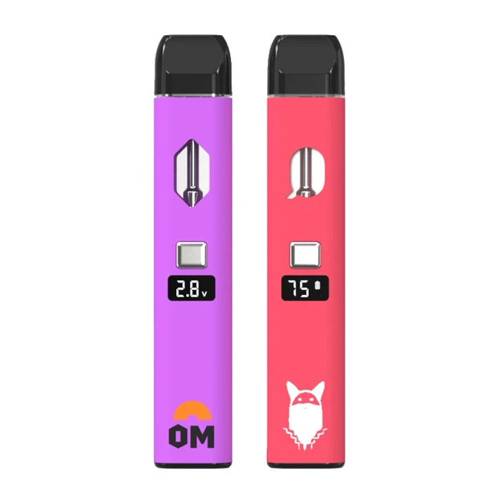 2ML leeres Delta 8 HHC CBD Vape-Gerät Dickes Öl Einweg-Vape-Pen-Verdampfer Hersteller und Lieferant