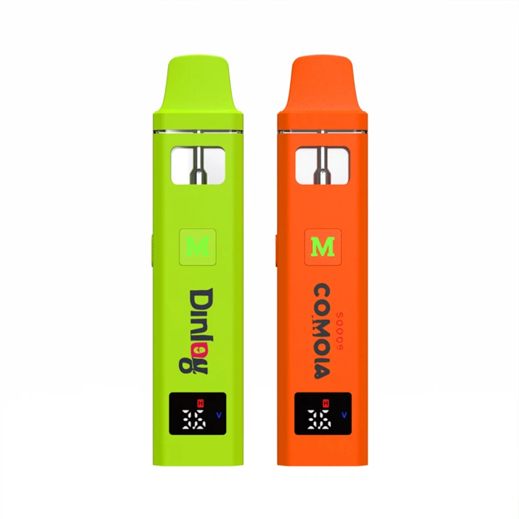 Sweden's Most Popular Chinese Factory HHC Device 2025 New Original Factory Supply 2ml Dual Coil Rechargeable Disposable Pen For THC/Distillate