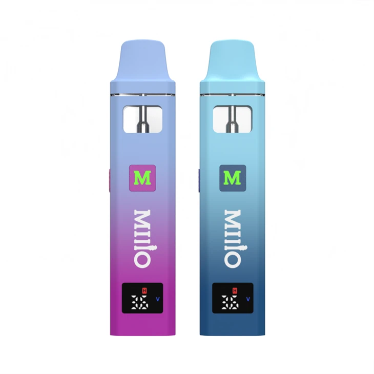Top-Rated Chinese Electronic Cigarettes 2ml Oil Vape Device, For CBD THC HEMP Live Resin Distillate