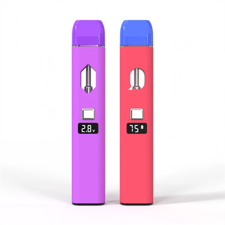 UK Wholesale HHC Disposable Empty Vape 2ml 1ml Oil Vaporizer With Pre-heat Button, China Thick Oil Type C Rechargeable Vape Device Manufacturer And Supplier